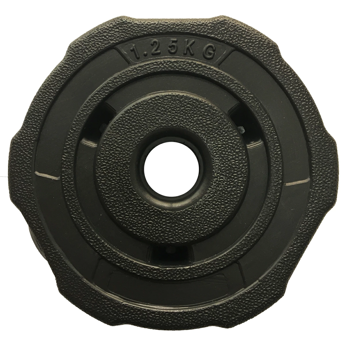 Corner plastic coated cement dumbbell barbell piece small hole weight lifting counterweight piece 1kg2 5kg 3kg wholesale