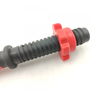 Dumbbell bar plastic nut