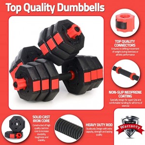 leagtar dumbbell stroighin inchoigeartaithe meáchan