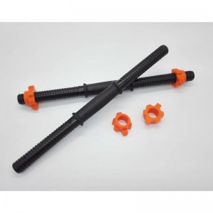 Plastic dumbbell handles Plastic covered dumbbell bar DUMBBELL PARTS